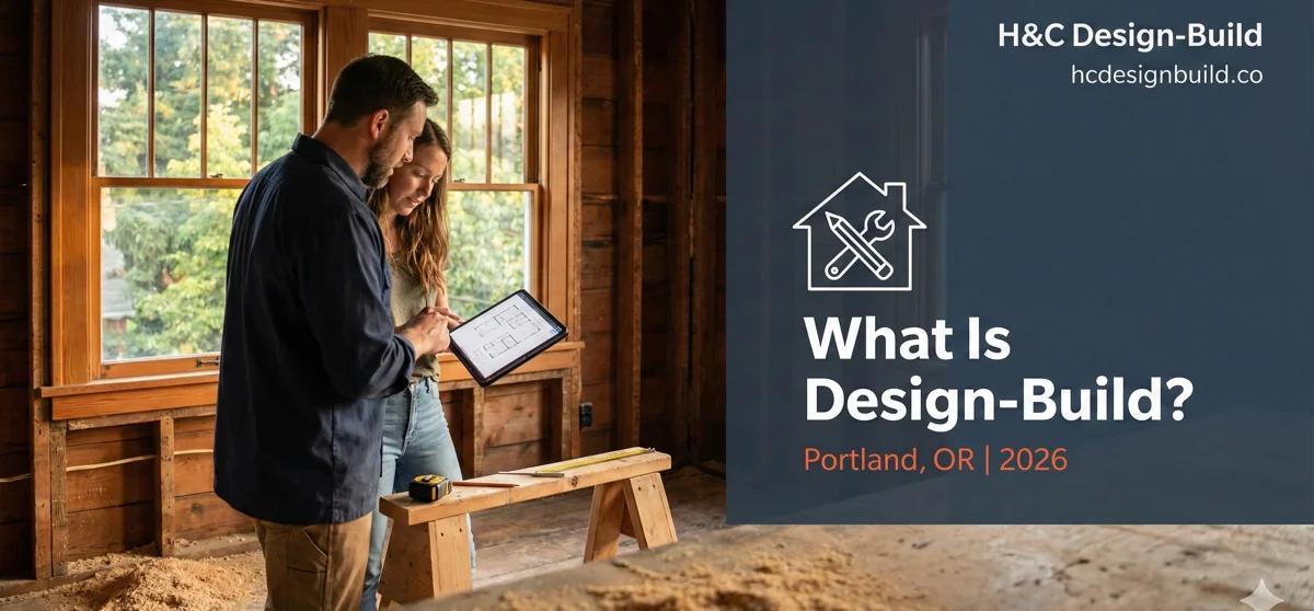 Design-Build in Portland: What It Means for Your Remodel