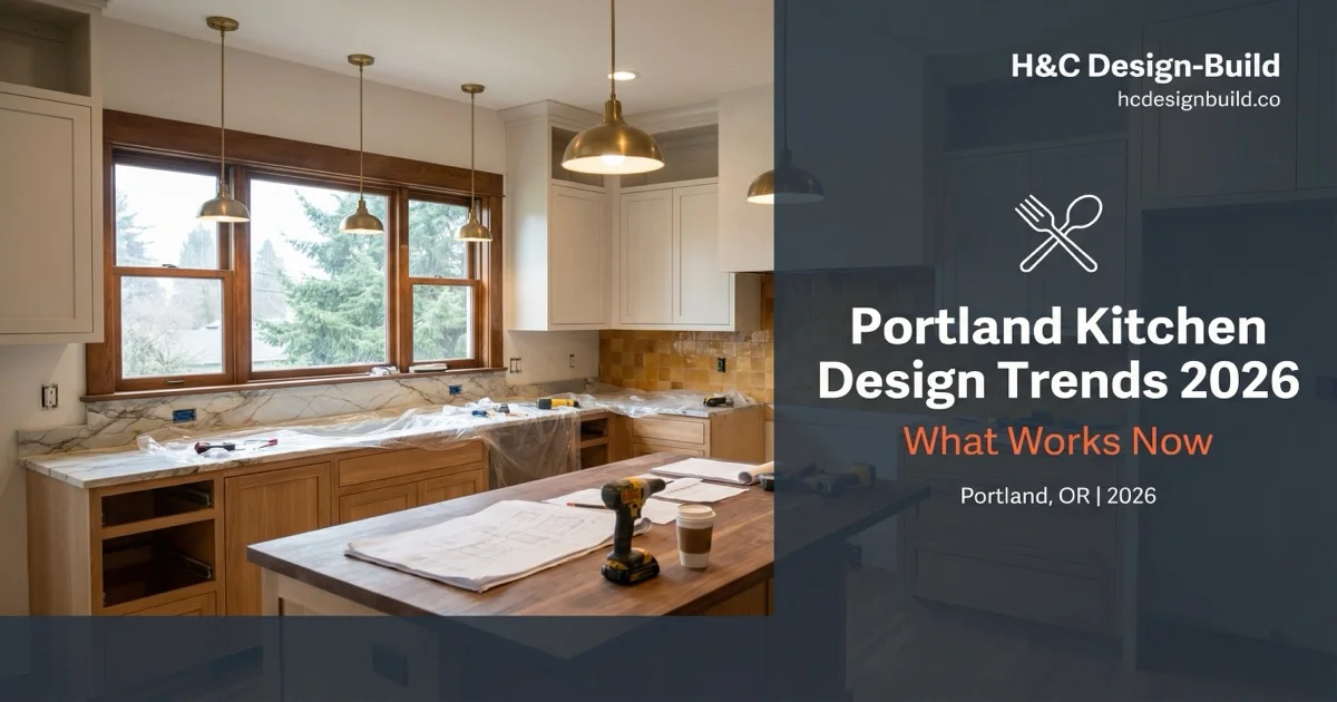 Portland Kitchen Design Trends 2026: What Works Now