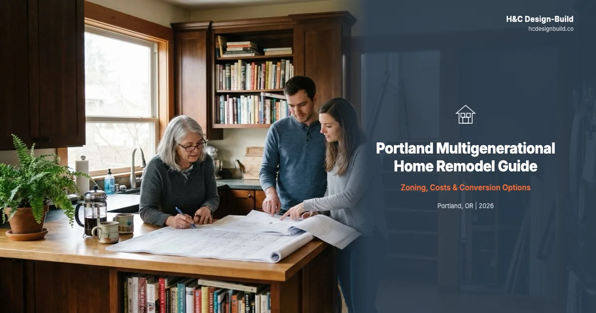 Portland Multigenerational Home Remodel Guide