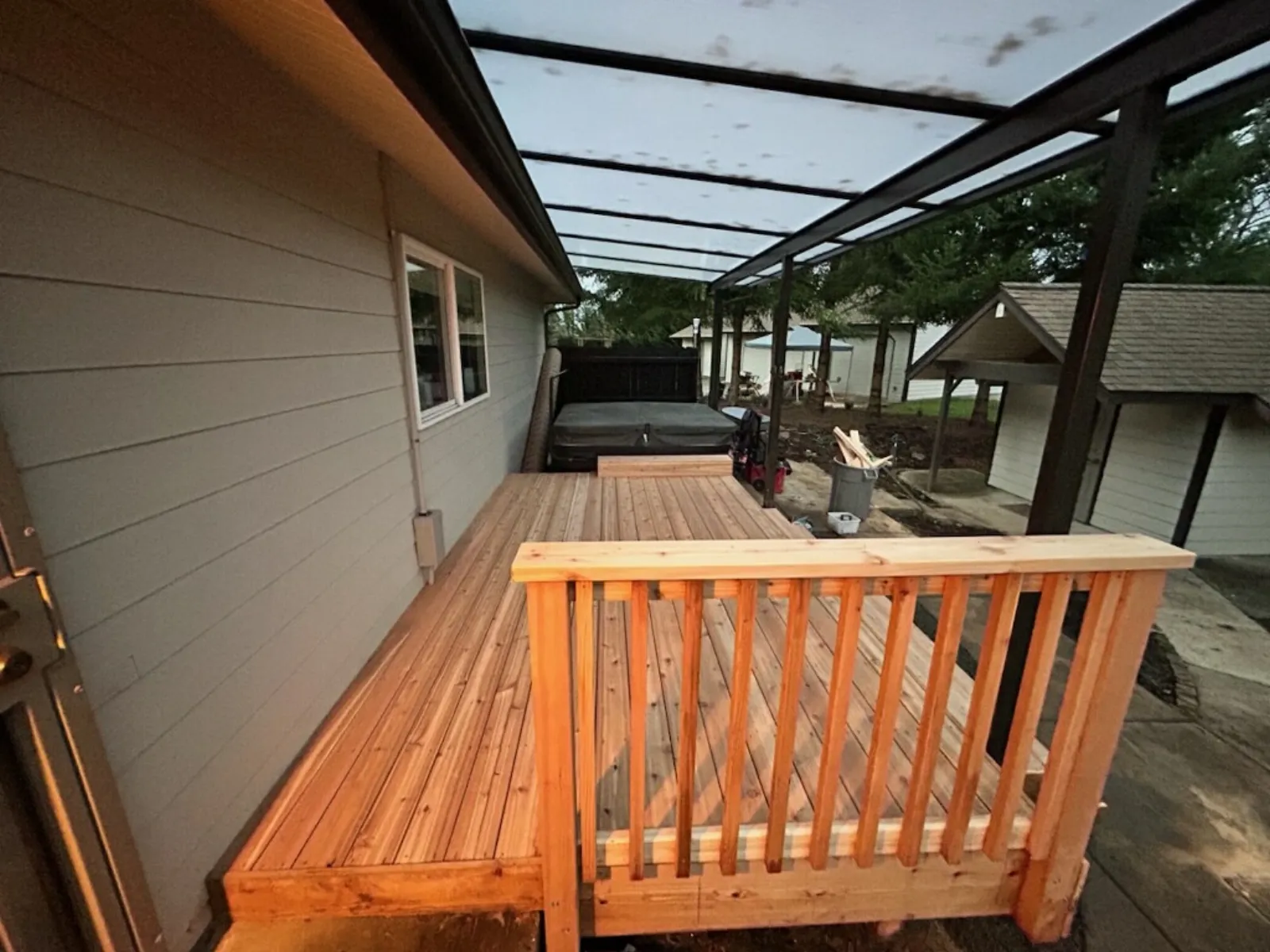 NE 112th Cedar Deck and Stair Rebuild - After 1