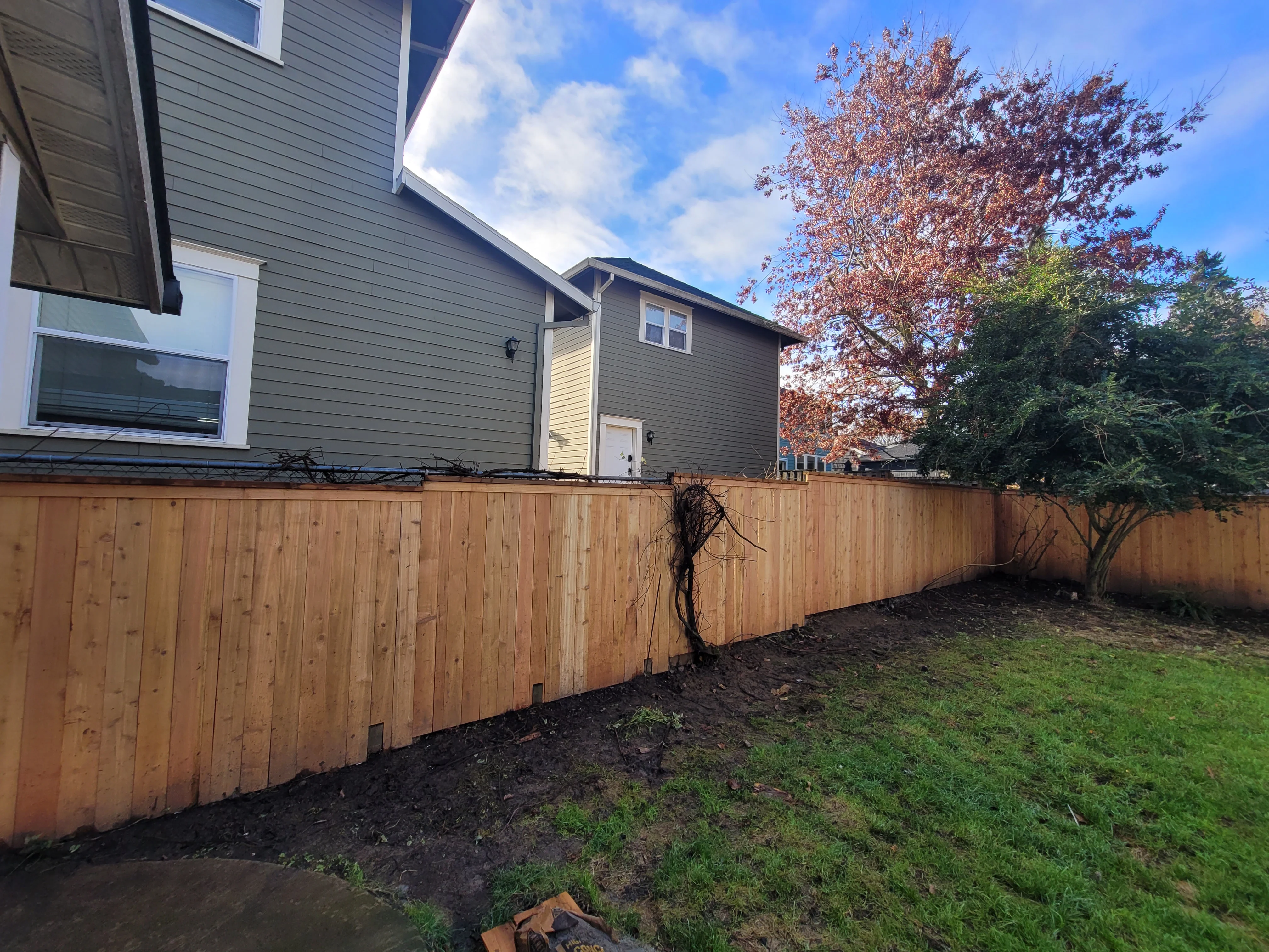 NE 7th Cedar Fence Replacement - After 1