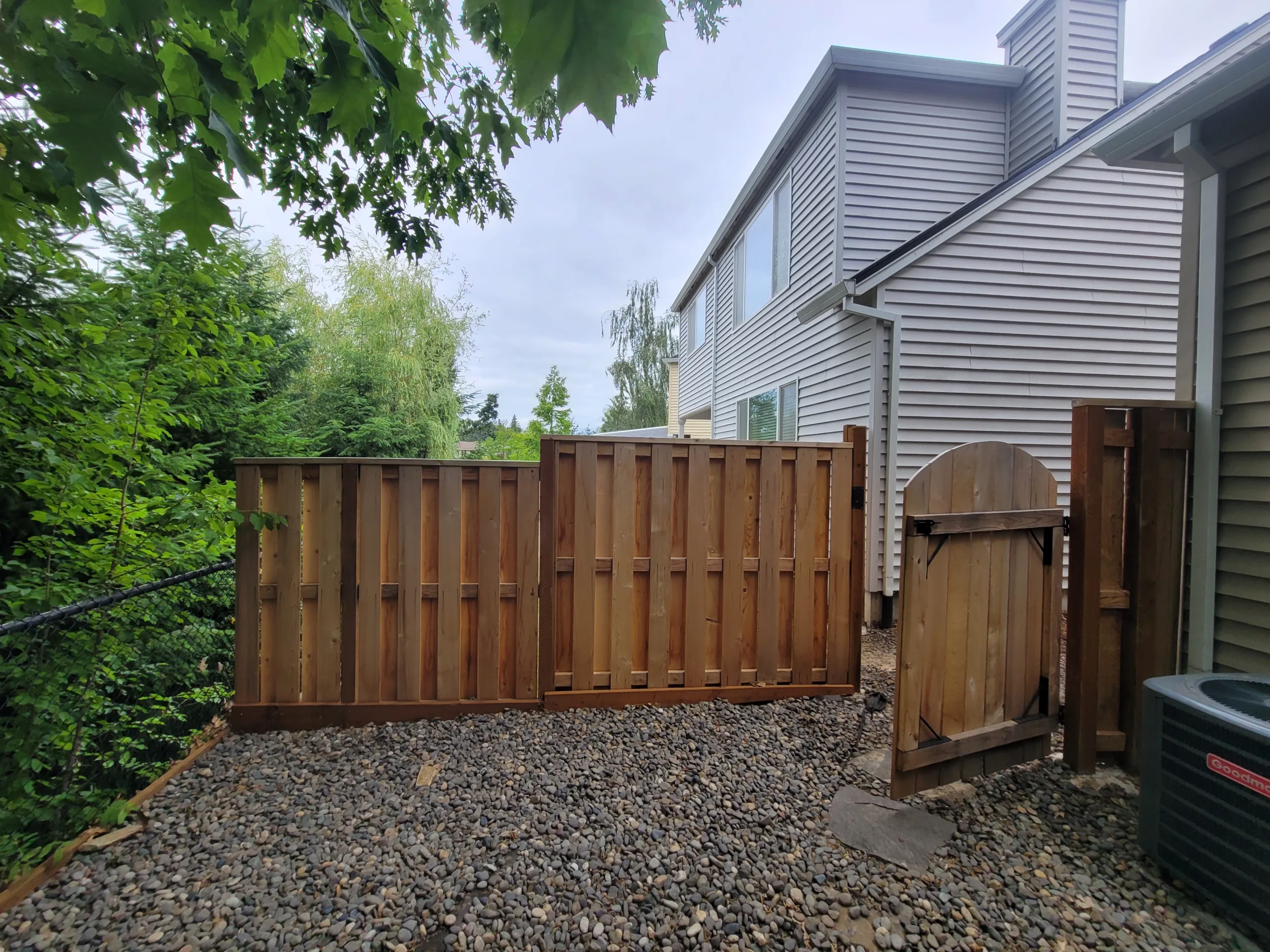 NE Platt Rd Residential Fencing project
