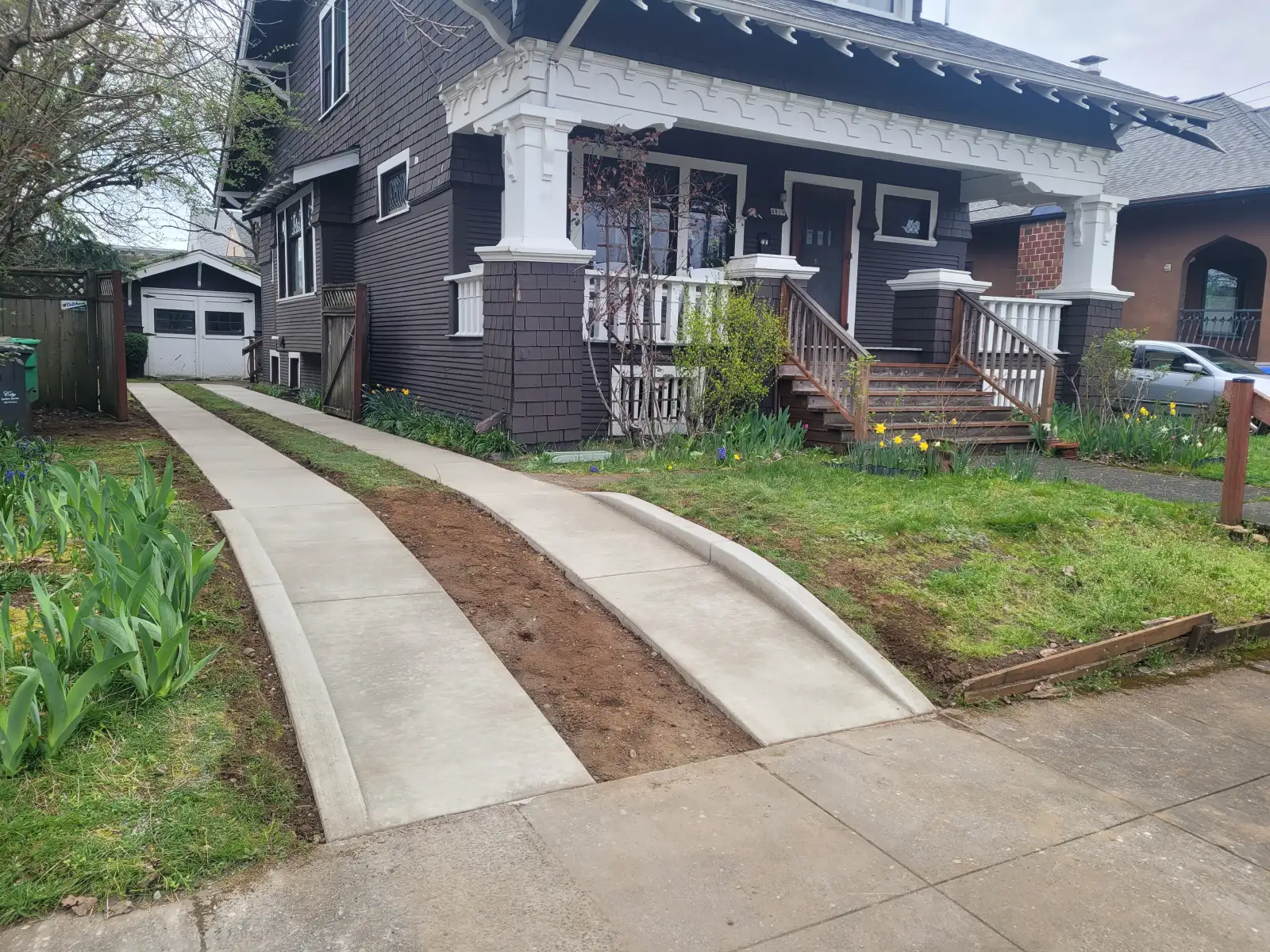 SE 70th Driveway Replacement and Retaining Walls project